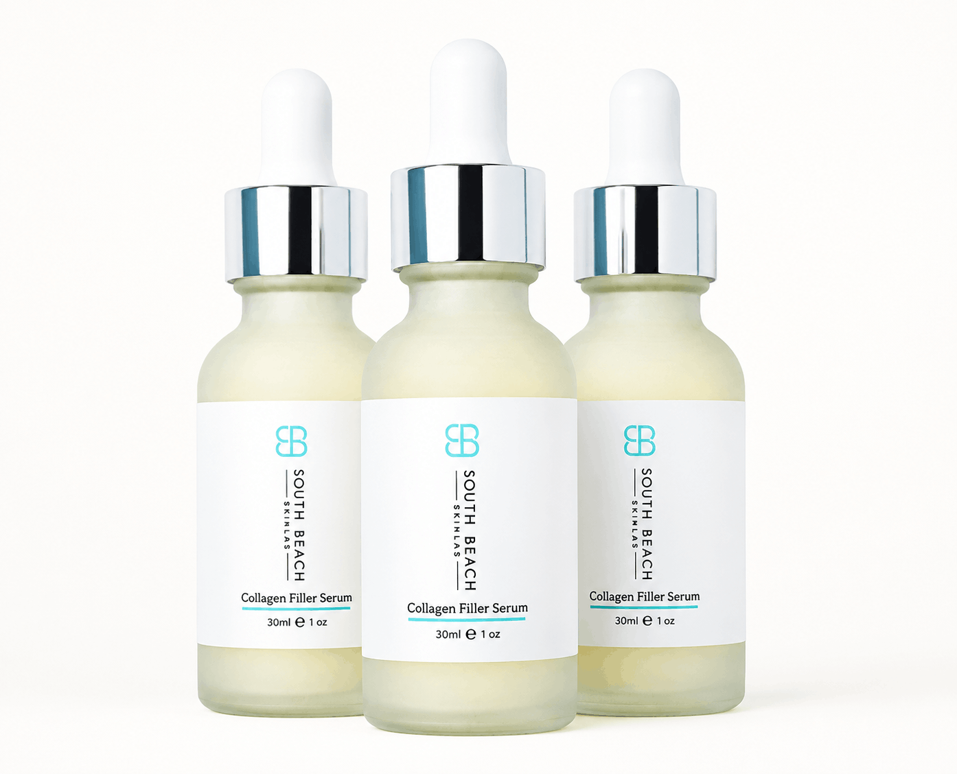 Collagen Filler Serum bottles